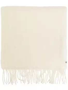 Canada Goose шарф из альпаки, нейтральный цвет