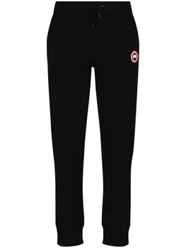 Canada Goose спортивные брюки Muskoka с нашивкой-логотипом, черный