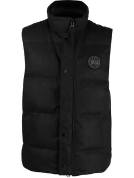 Canada Goose стеганый пуховик, серый