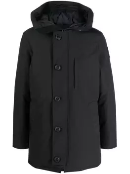 Canada Goose утепленная парка, черный