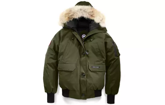 Canada Goose Женская куртка-пуховик армейского зеленого цвета