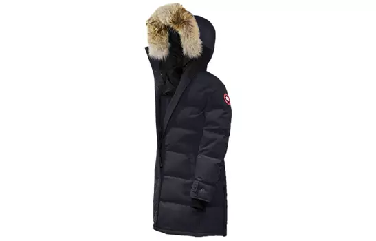 Canada Goose Женская куртка-пуховик Shelburne Series, темно-синяя
