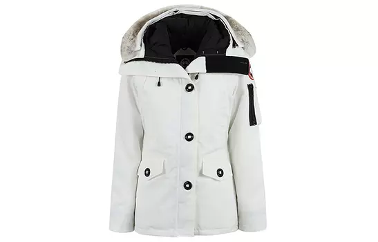 Canada Goose Женский пуховик серии Montebello Polaris White