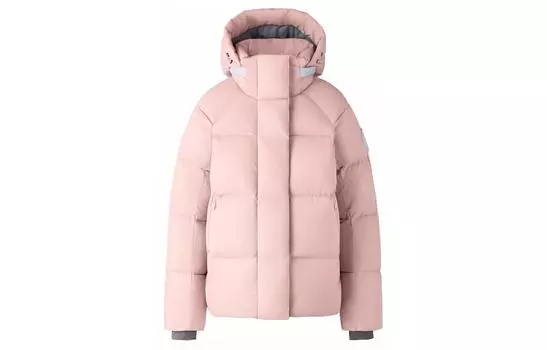 Canada Goose Зимняя женская куртка-пуховик SS22, цвет «розовый закат»