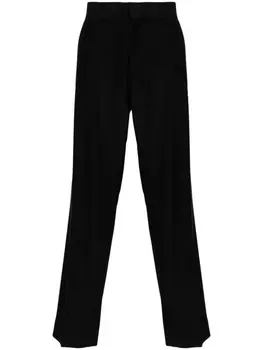 Canaku прямые брюки средней посадки, черный