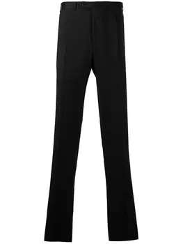 Canali брюки строгого кроя, черный