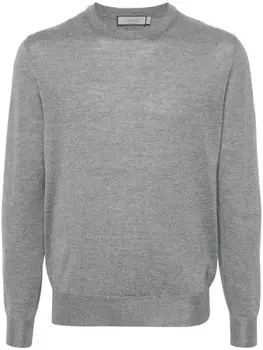 Canali джемпер из шерсти мериноса, серый