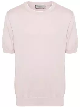Canali футболка тонкой вязки, розовый