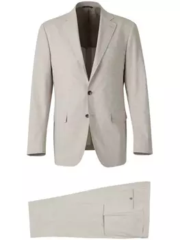 Canali хлопковый костюм, нейтральный