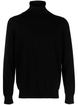Canali кашемировая водолазка, черный