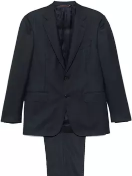 Canali костюм в клетку, синий