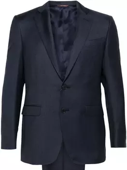 Canali костюм в клетку, синий