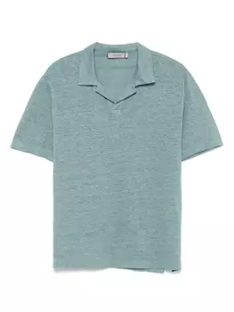 Canali льняная футболка, синий