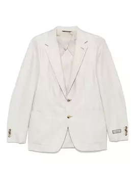 Canali однобортный пиджак, нейтральный