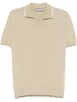 Canali рубашка поло, нейтральный