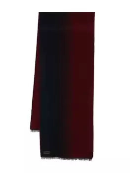 Canali шарф с эффектом градиента, синий
