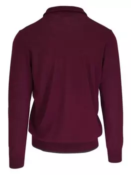 Canali шерстяной джемпер, красный