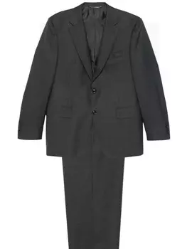 Canali шерстяной костюм, серый