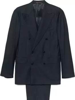 Canali шерстяной костюм, синий