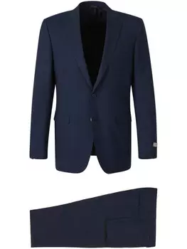 Canali шерстяной костюм, синий