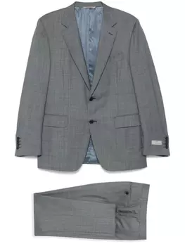 Canali шерстяной костюм, синий