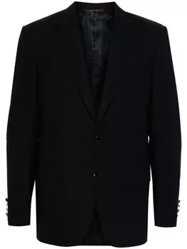 Canali шерстяной пиджак, синий