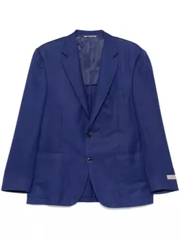 Canali шерстяной пиджак, синий