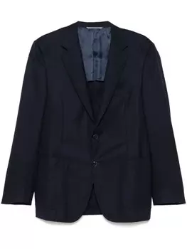 Canali шерстяной пиджак, синий
