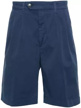 Canali шорты чинос средней посадки, синий