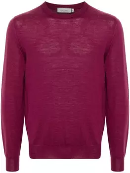 Canali свитер тонкой вязки, фиолетовый