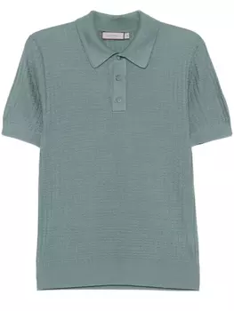 Canali трикотажная рубашка поло, зеленый