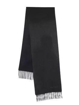 Canali трикотажный шарф, серый