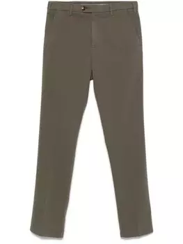 Canali узкие брюки чинос, серый