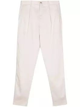 Canali узкие брюки чинос, серый