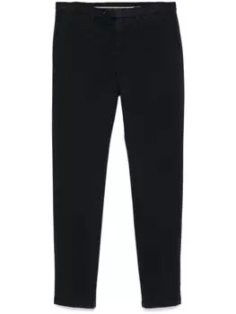 Canali узкие брюки чинос, синий