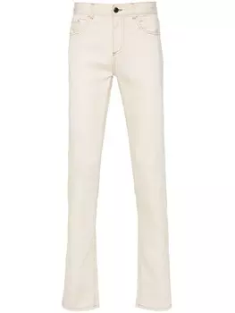 Canali узкие брюки, нейтральный цвет