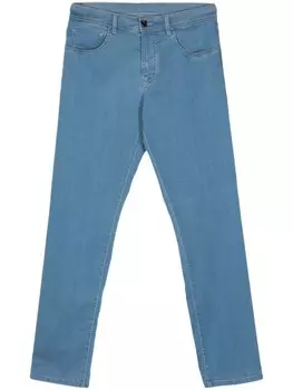 Canali узкие джинсы средней посадки, синий