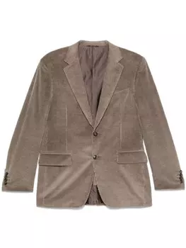 Canali вельветовый пиджак, коричневый