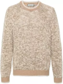Canali вязаный свитер, коричневый