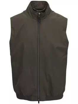 Canali жилет на молнии, зеленый