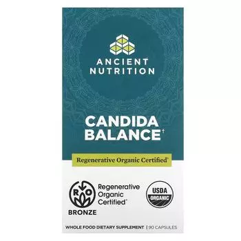 Candida Balance, 90 капсул Ancient Nutrition