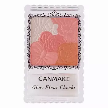Canmake СМ. Сияющие щеки Fleur 03, Fairy Orange Fleur