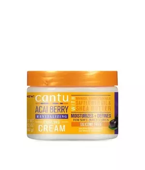 Cantu, Крем для завивки ягод асаи, крем для придания формы волнам и кудрям с сафлоровым маслом и маслом ши