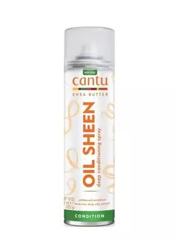 Cantu Oile Sheen Deep Conditioning Spray, глубоко увлажняющий и придающий блеск кондиционер-спрей 382 мл