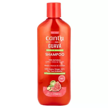 Cantu, Шампунь для облегчения состояния кожи головы, гуава, 400 мл (13,5 жидк. унц.)