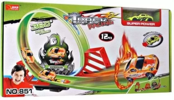 Car Track Loop 360St Track Racing Гоночная аркадная игра Швед Swede