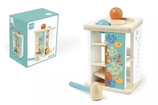 Царапай, ударяй 2в1 Океан Scratch