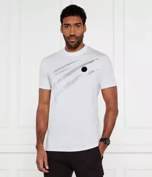 Царапина на футболке Regular fit Plein Sport, белый
