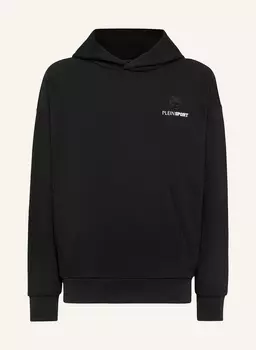 Царапина на толстовке с капюшоном Plein Sport, черный