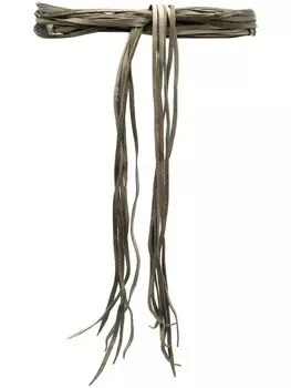 Caravana плетеный ремень, зеленый